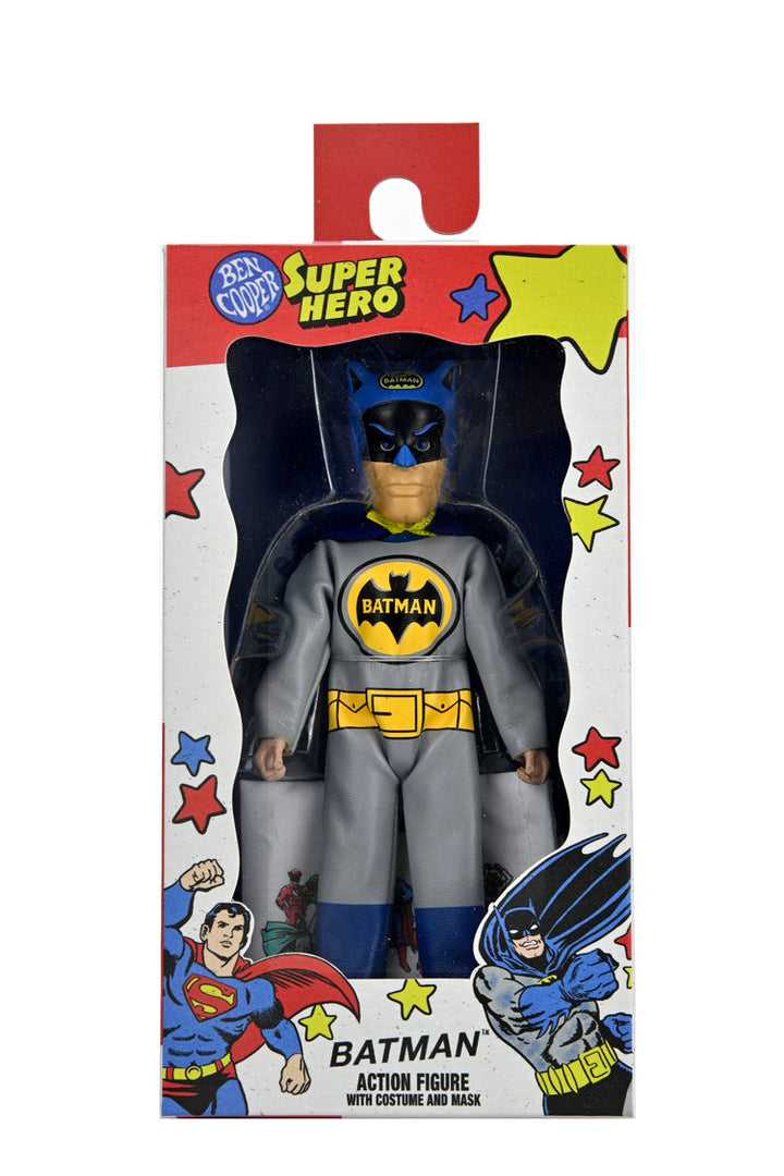 Ben Cooper Costume Series: 6" 5-Piece (Batgirl, Batman, Joker, Superman, Wonder Woman) Clothed Figures