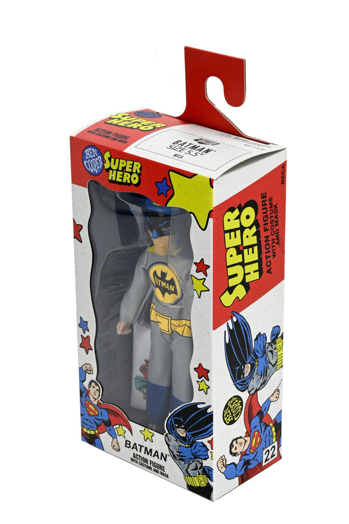Ben Cooper Costume Series: 6" 5-Piece (Batgirl, Batman, Joker, Superman, Wonder Woman) Clothed Figures