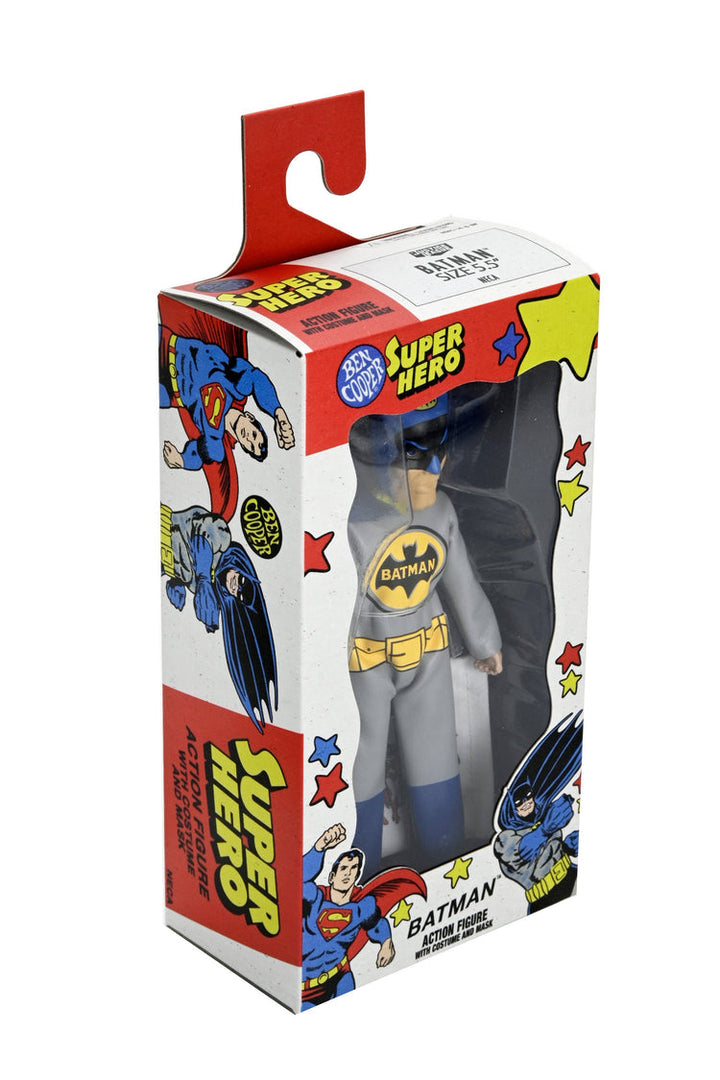 Ben Cooper Costume Series: 6" 5-Piece (Batgirl, Batman, Joker, Superman, Wonder Woman) Clothed Figures