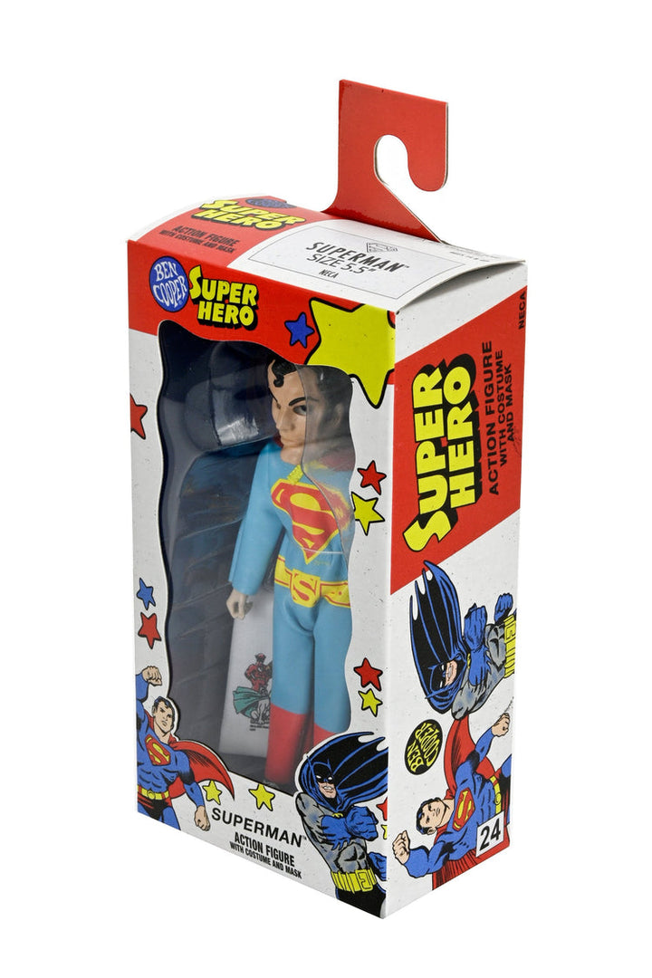 Ben Cooper Costume Series: 6" 5-Piece (Batgirl, Batman, Joker, Superman, Wonder Woman) Clothed Figures