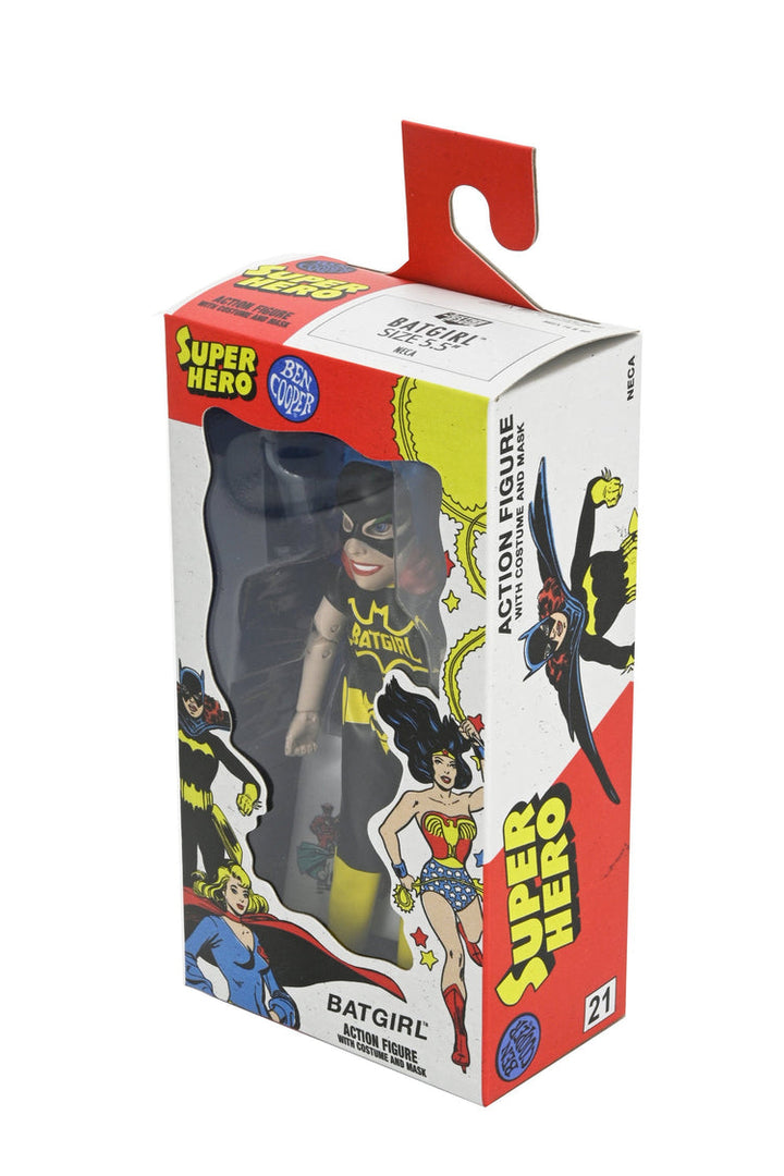 Ben Cooper Costume Series: 6" 5-Piece (Batgirl, Batman, Joker, Superman, Wonder Woman) Clothed Figures