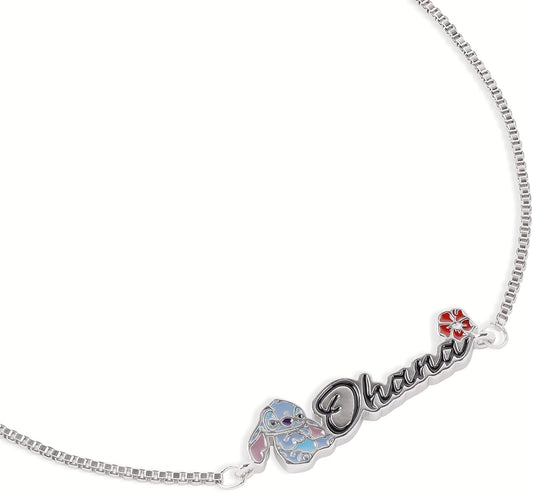 Disney Stitch Adjustable Brass Plated Bracelet - Image 2