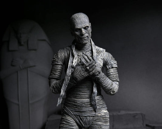 Universal Monsters (B/W) Mummy Ultimate 7" Scale Action Figure (view 2)
