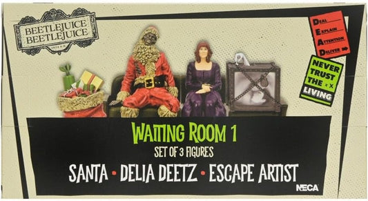 Beetlejuice Beetlejuice Waiting Room Set 1 3" Figure Set (view 2)