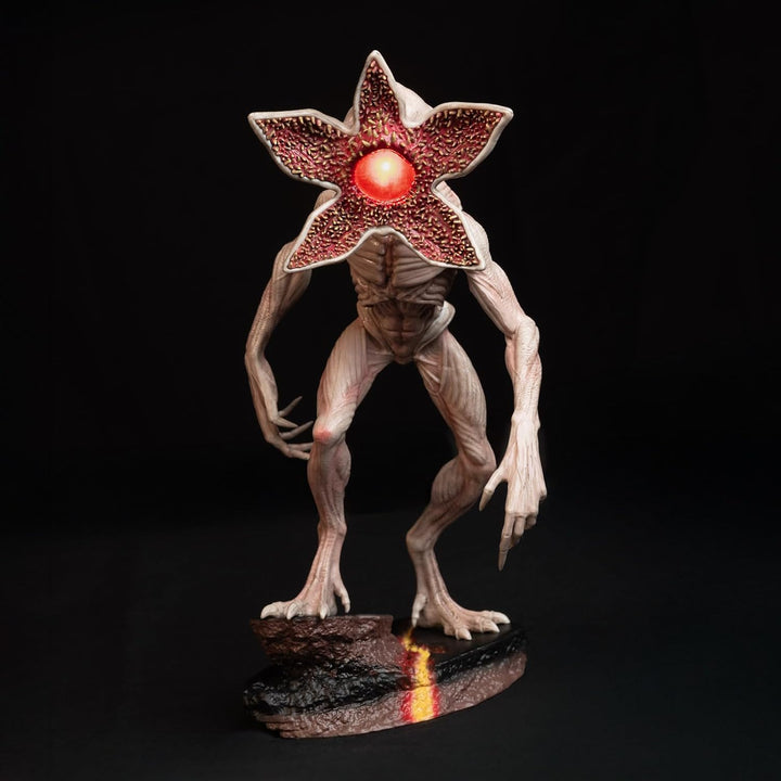 Grupo Erik Rechargeable Lamp - Stranger Things Merchandise | Battery Lamp Desk, Mood Light, Gaming Light | Demogorgon Figure, Stranger Things Gifts, Cool Room Decor, Halloween Lights