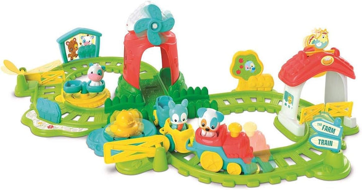 Clementoni Animals Farm Interactive Train Playset