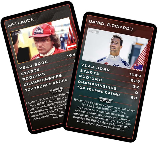Top Trumps Specials Grand Prix Heroes Card Game - Image 2