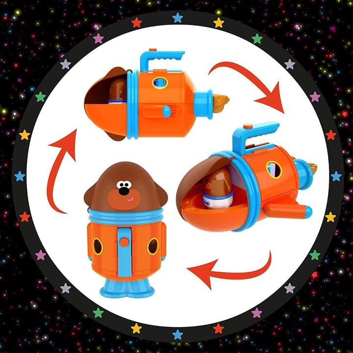 Hey Duggee Transforming Duggee Space Rocket