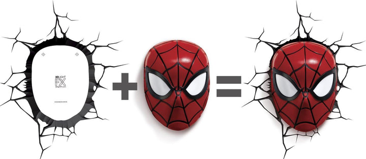 Marvel Spiderman 3D Wall-Mounted Deco Light