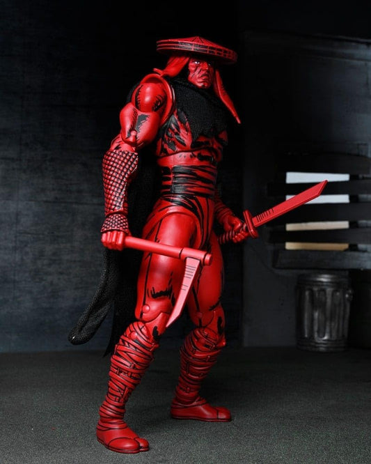 Foot Assassin (Red & Black) Teenage Mutant Ninja Turtles (Mirage Comics) 7" Scale Action Figure (view 2)