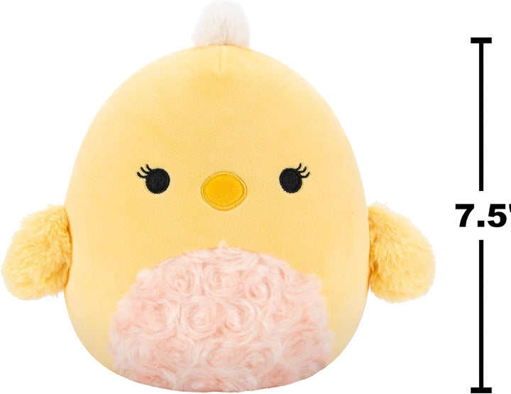 Squishmallows Aimee the Yellow Chick Squishmallows Easter Plush 7 5 Inch
