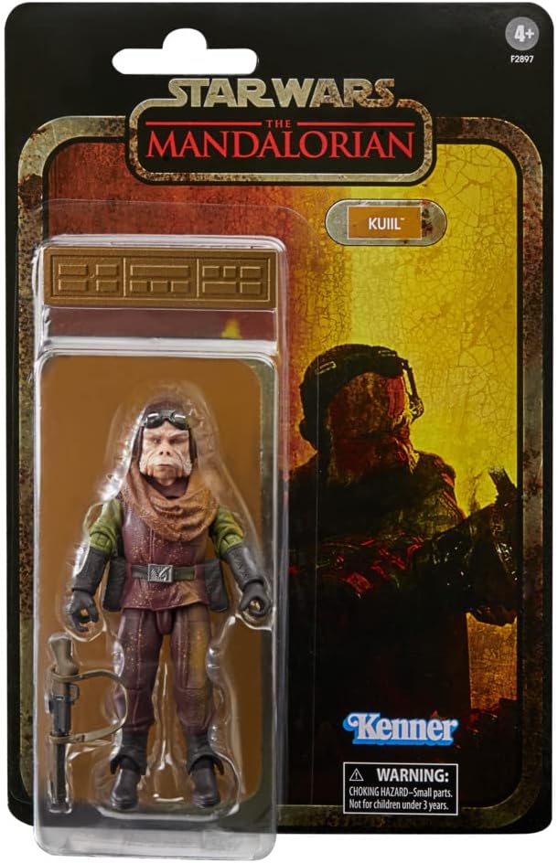 Hasbro Star Wars The Mandalorian Kuiil Credit Collection 6" Scale Black Series Action Figure