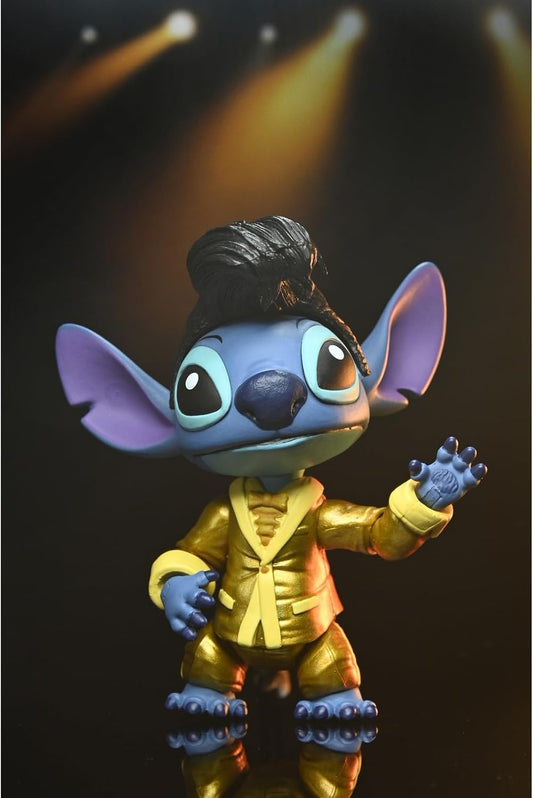 Lilo And Stitch Gold Suit Elvis Stitch Ultimate 7" Scale Action Figure (Disney) (view 2)