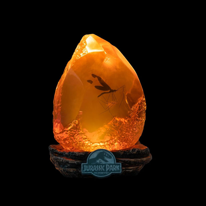 Jurassic Park Mosquito in Amber Lamp