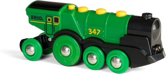 BRIO Big Green Action Locomotive (33593) - Image 2