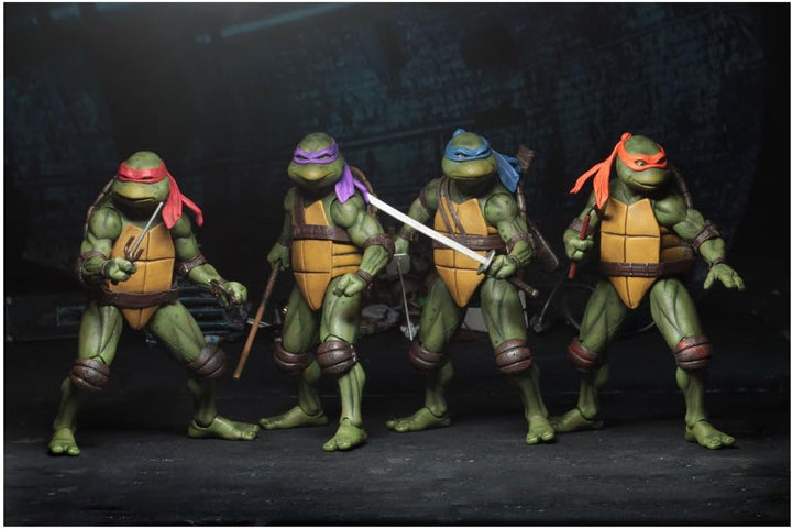 NECA Teenage Mutant Ninja Turtles 1990 Movie Donatello 7” Action Figure *Pending