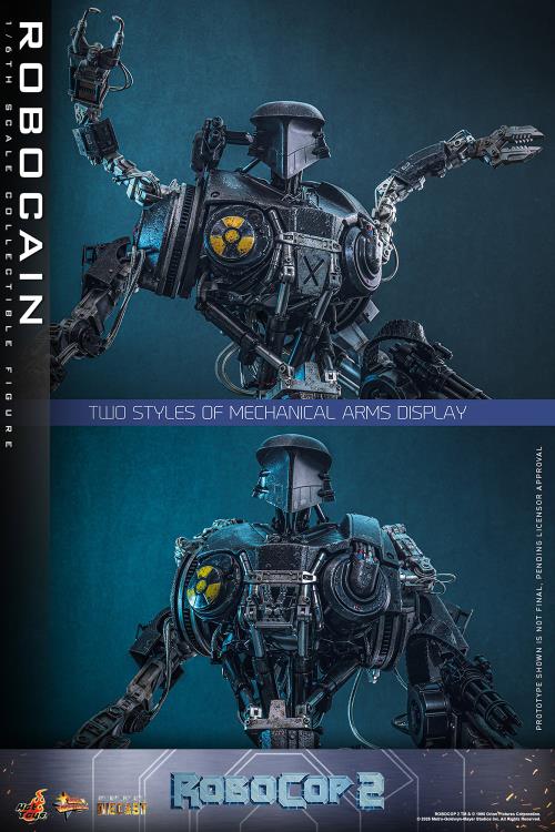 Hot Toys RoboCop 2 MMS RoboCain 1/6th Scale Figure