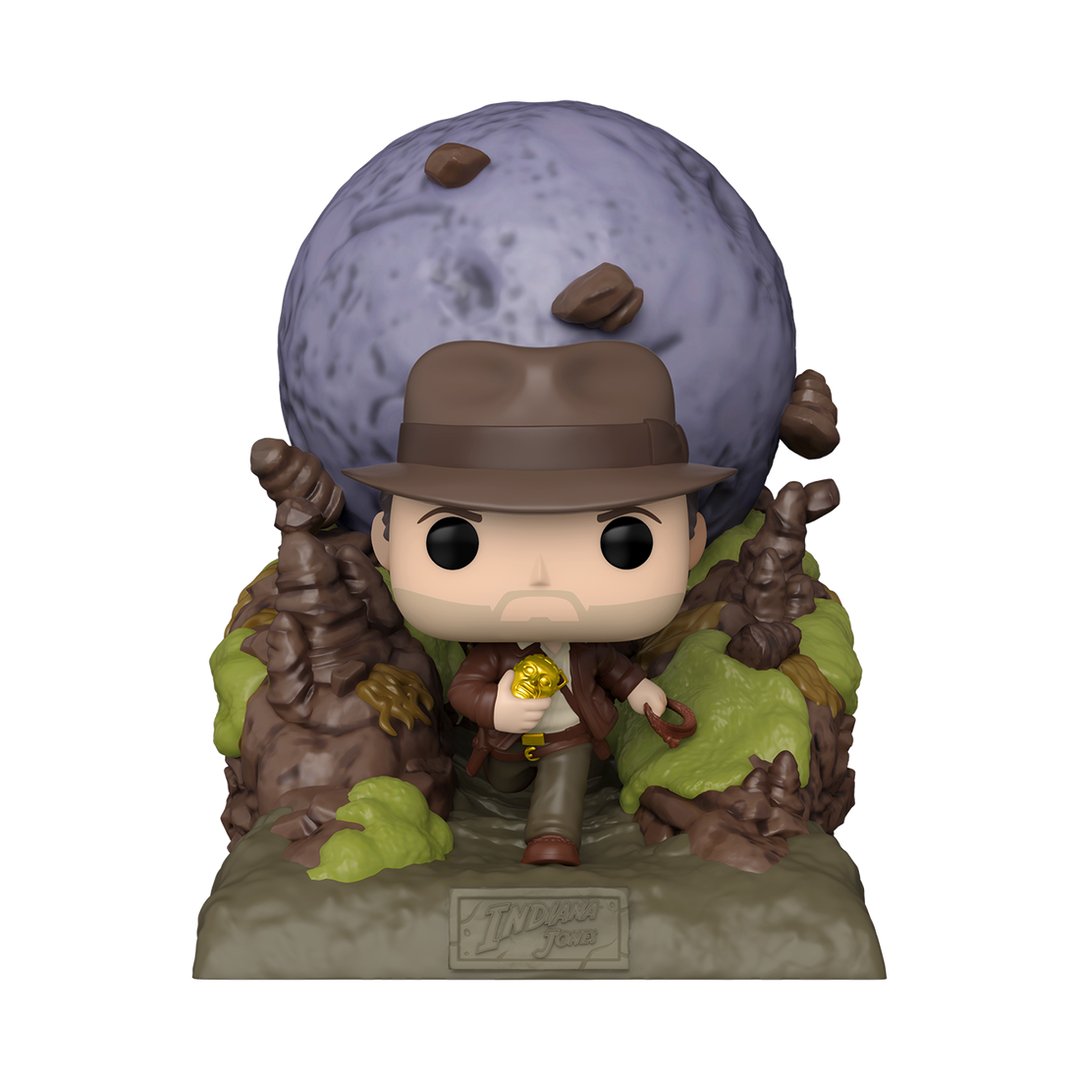 Indiana Jones Boulder Escape POP! Movie Moments Vinyl Figures