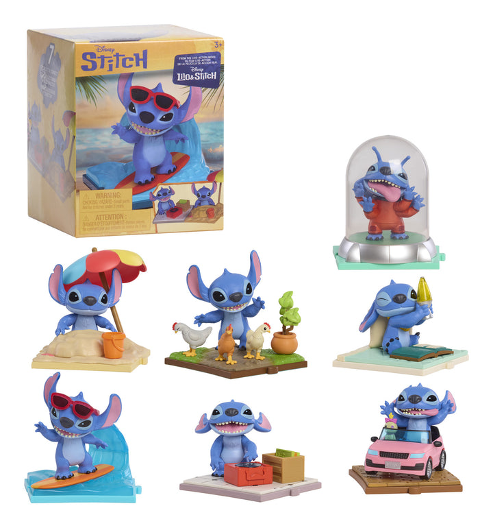 Disney Lilo and Stitch 3" Scale Movie Time Collectible Figures