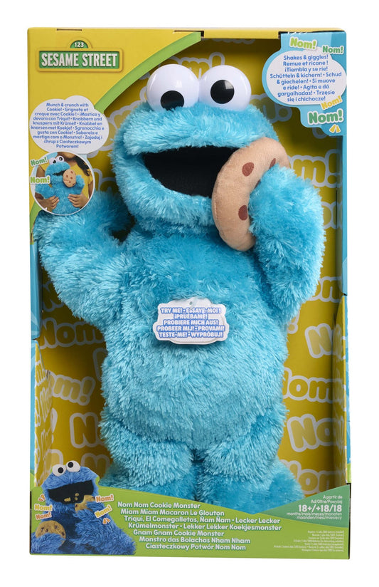 Sesame Street Nom Nom Cookie Monster, alternate view