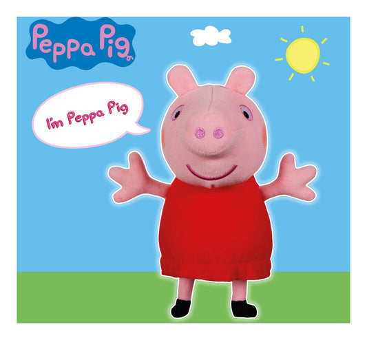 Peppa Pig Talking Red Dress Peppa - Image