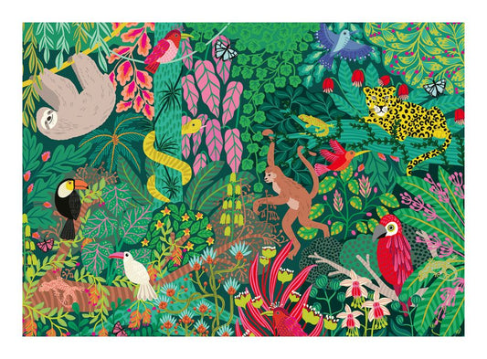 Magical Rain Forest 1000 Piece Jigsaw Puzzle, alternate view