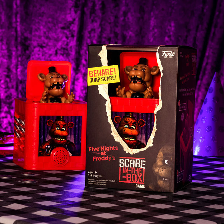Funko Five Nights At Freddy's Scare-In-The-Box Game