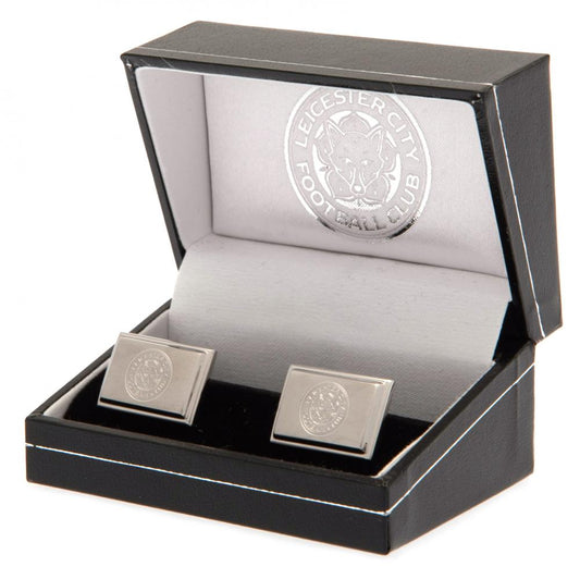 Leicester City FC Stainless Steel Cufflinks, alternate view