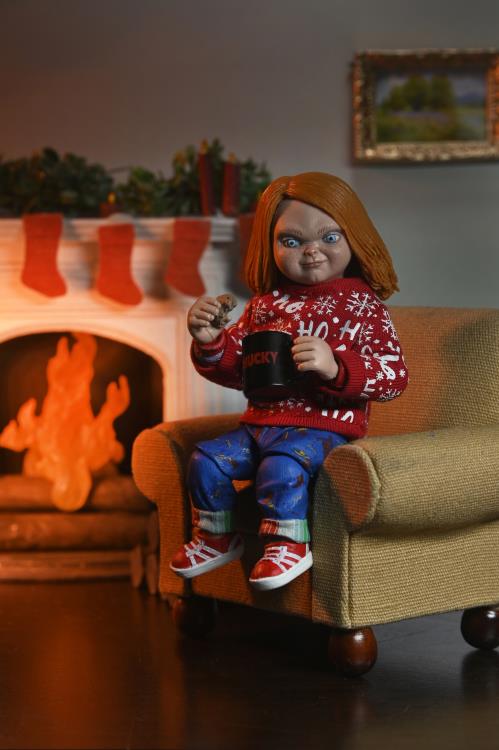 NECA Chucky TV Series Chucky (Holiday Edition) Ultimate 7" Action Figure