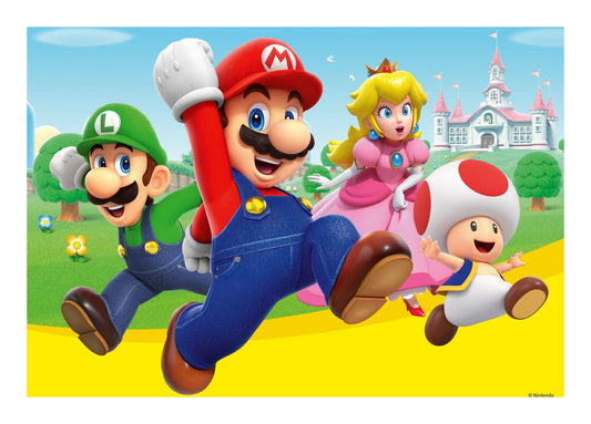 Super Mario Giant Floor Puzzle, 24pc - Image