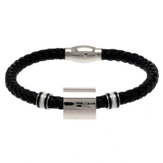 Tottenham Hotspur FC Colour Ring Leather Bracelet, alternate view