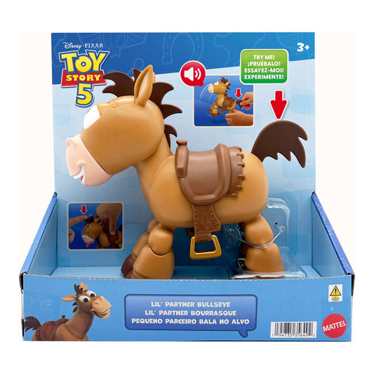 Disney and Pixar Toy Story Lil Partner Bullseye Posing Figure with Sounds
