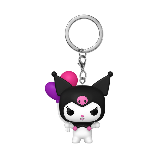 Pop! Keychain - Hello Kitty - Kuromi (Balloon) - Image
