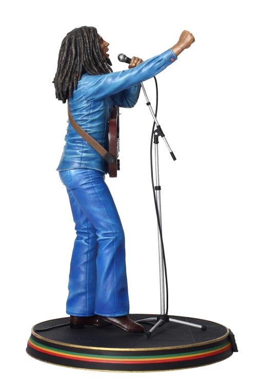 Official Bob Marley Live at the Rainbow Theatre 1977 Concert Posed Figure