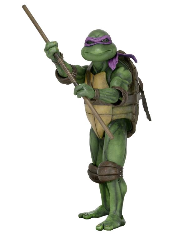 NECA Teenage Mutant Ninja Turtles (1990 Movie) Donatello 1/4 Scale Action Figure