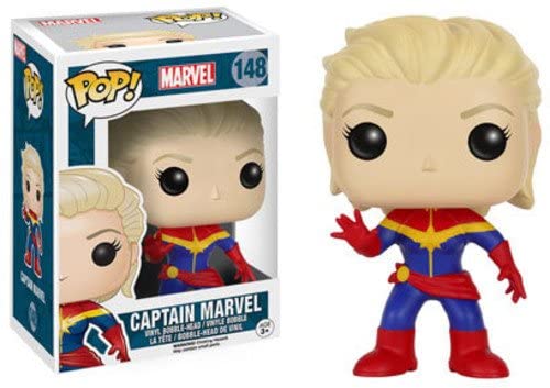 Captain Marvel S4 Unmasked Marvel Funko POP! Vinyl Figure