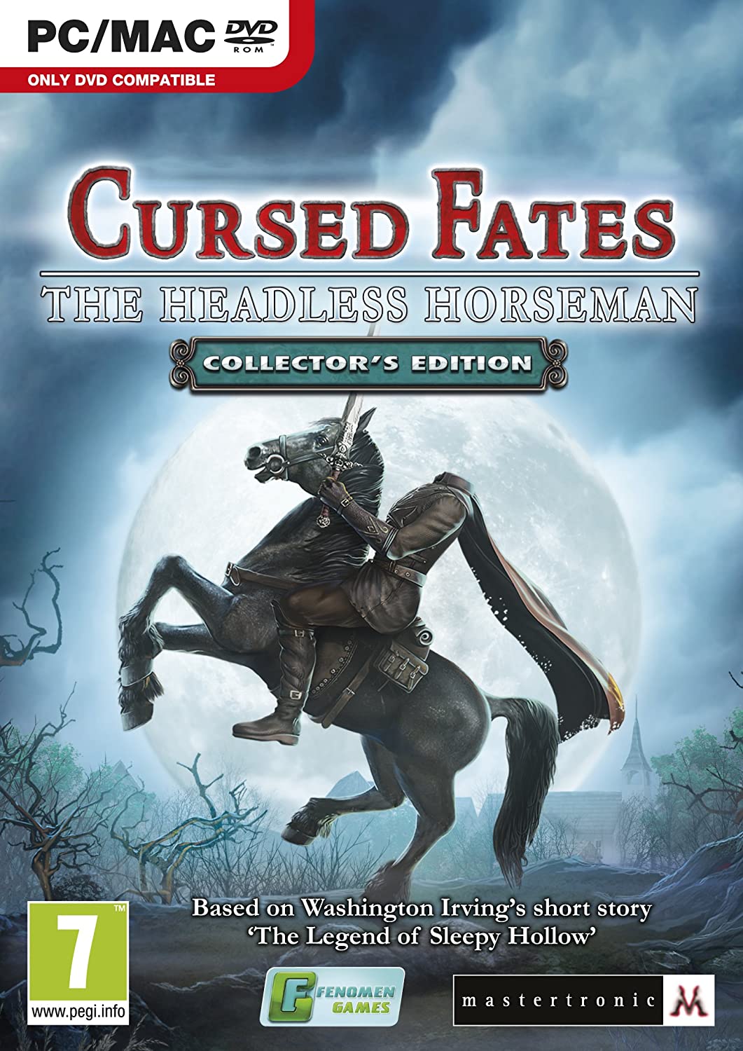 PC DVD The Headless Horseman Cursed Fates Collector's Edition Game