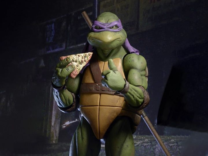 NECA Teenage Mutant Ninja Turtles (1990 Movie) Donatello 1/4 Scale Action Figure