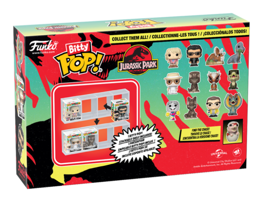 Bitty Pop! - Jurassic Park - Raptor 4 Pack