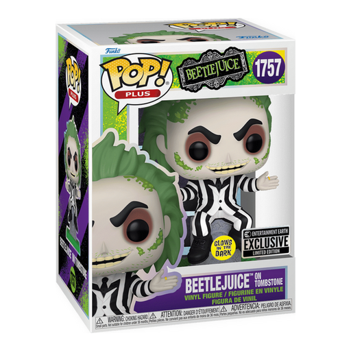Beetlejuice on Stone Glow in the Dark Exclusive Funko Pop! Vinyl Figure