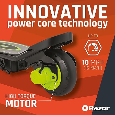 Razor PowerCore E90 Electric Scooter Green