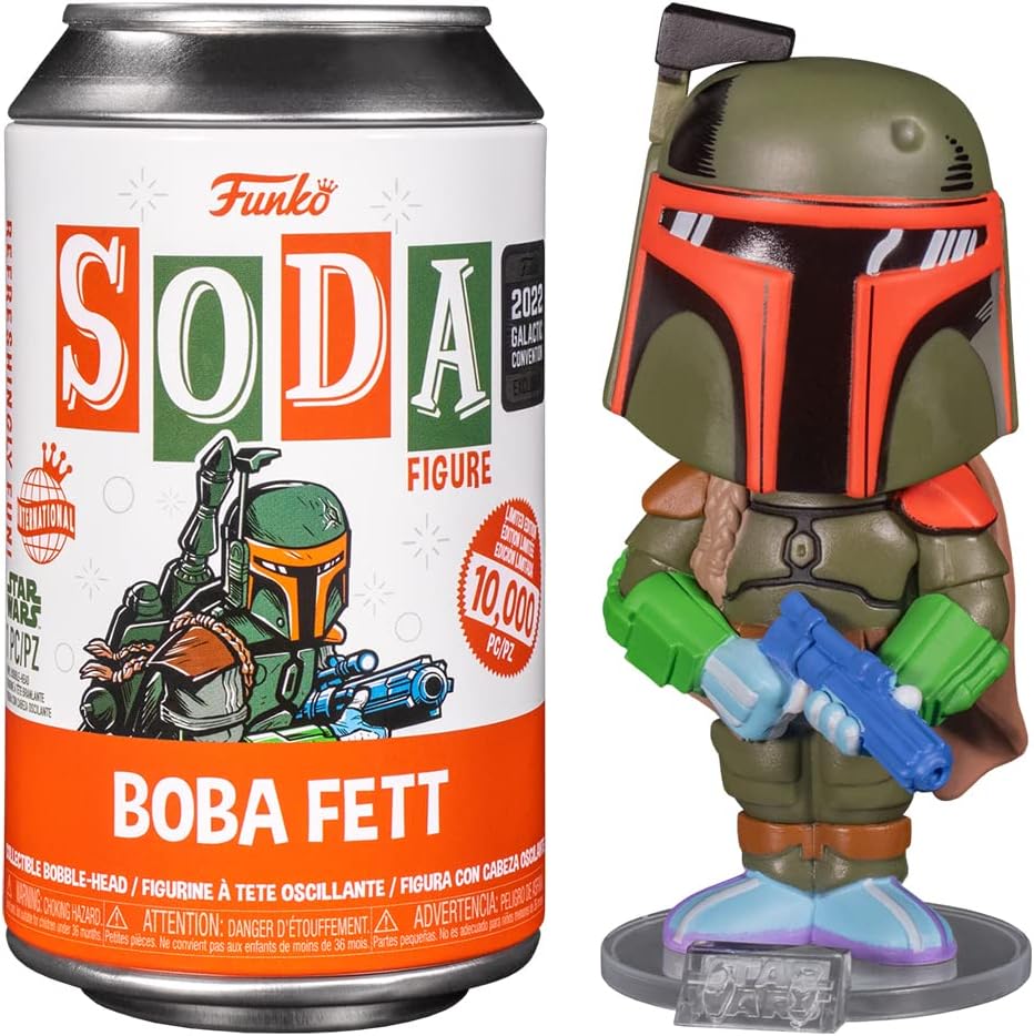 Boba Fett Star Wars Funko Vinyl Soda Figure