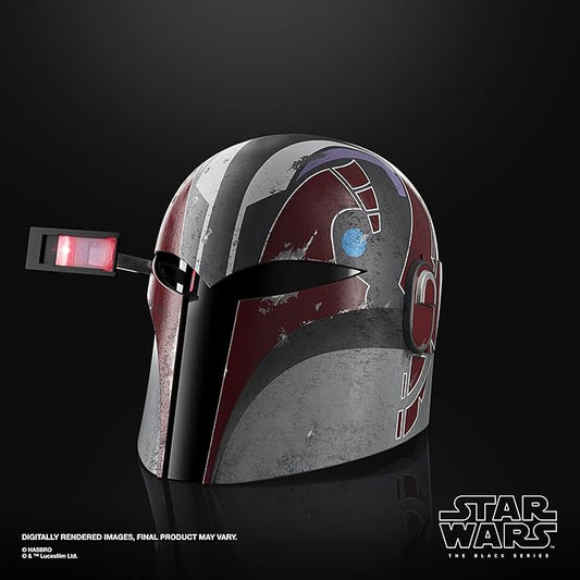 Star Wars The Black Series Sabine Wren Premium Electronic Helmet, alternate view
