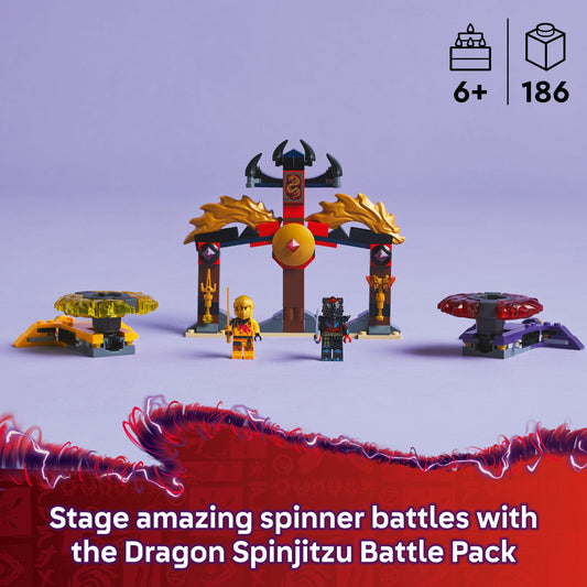 Lego Ninjago 71826 Dragon Spinjitzu Battle Pack Playset for Age 6 & Up, alternate view