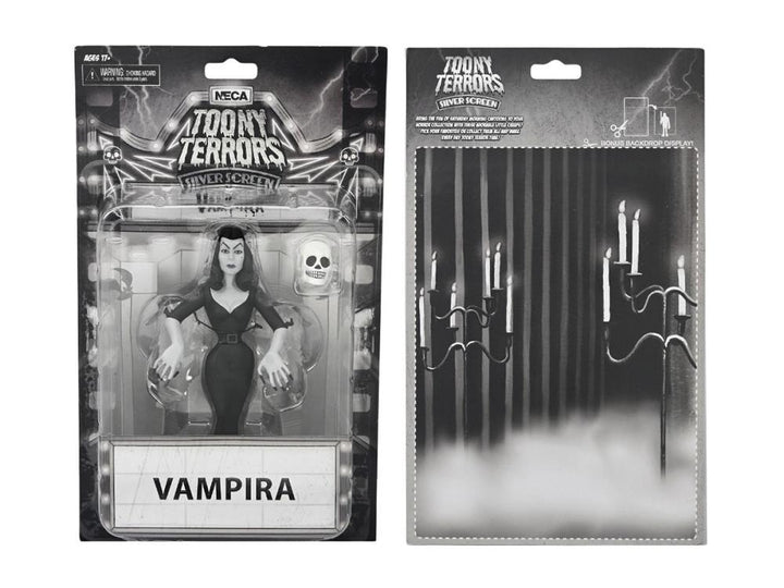 NECA Vampira Toony Terrors Vampira Figure