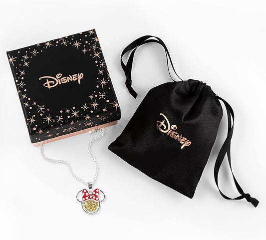 Disney Minnie Silver Plated Brass November Birthstone Necklace - Image 2