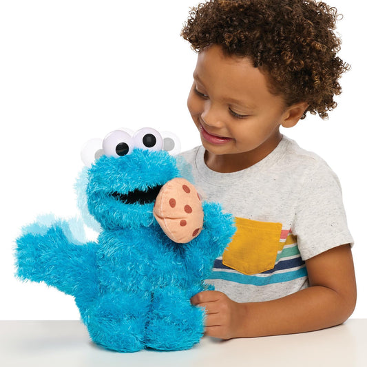 Sesame Street Nom Nom Cookie Monster Interactive Plush - Image 2