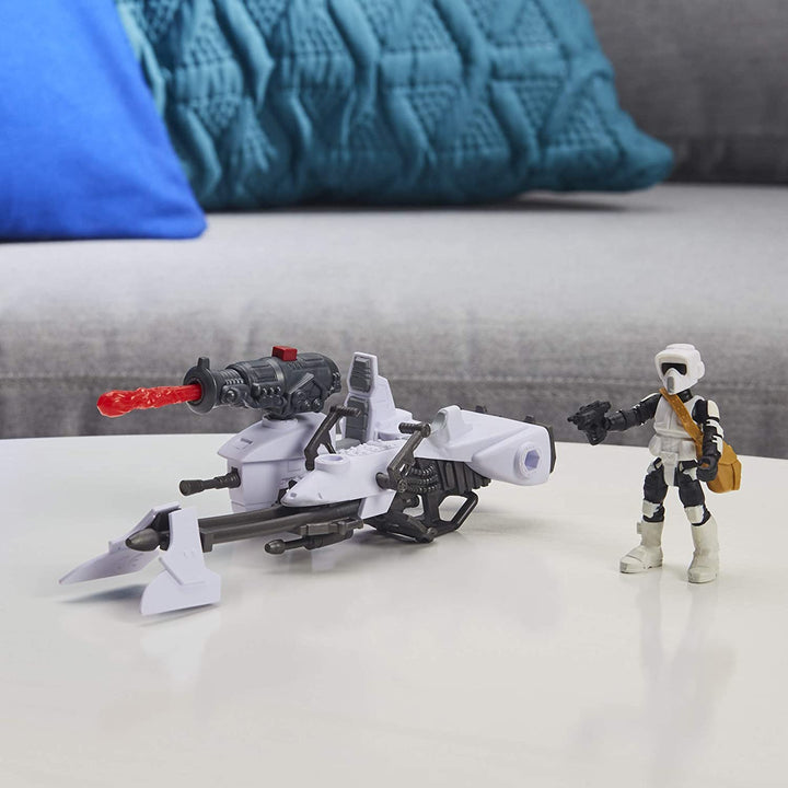 Star Wars Mission Fleet Biker Scout with Speeder