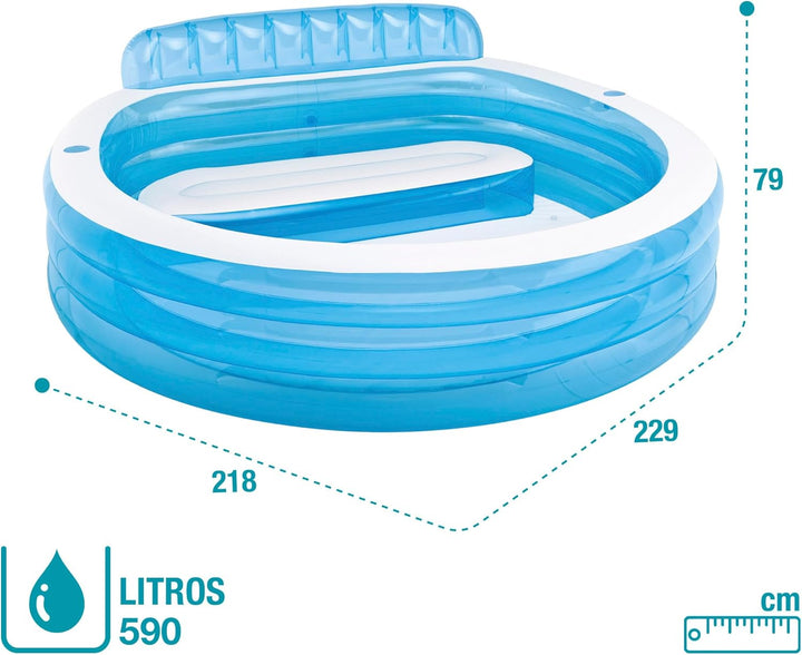 Intex Swim Center Family Lounge Pool