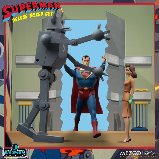 Superman The Mechanical Monsters (1941) 5 Points Deluxe Boxed Set (view 2)